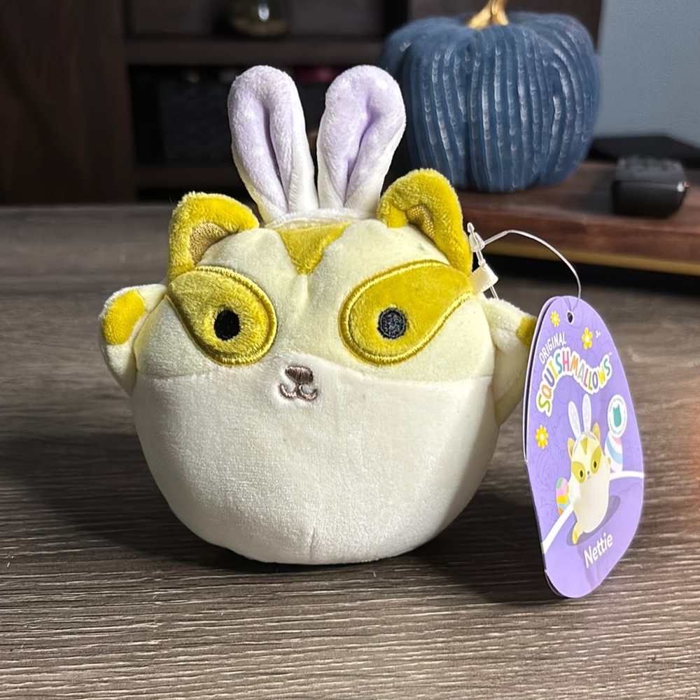 NWT Nettie Squishmallow 5” Easter Edition